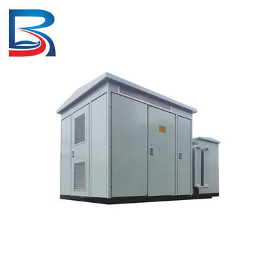 Tipo exterior tipo seco subestação compacta empacotada 11KV do CCM do transformador