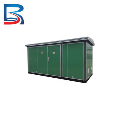 O tipo exterior interno Drawout pré-fabricou a subestação compacta do transformador para o transporte